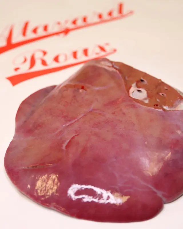 Foie d'agneau tranche 100 g × 2