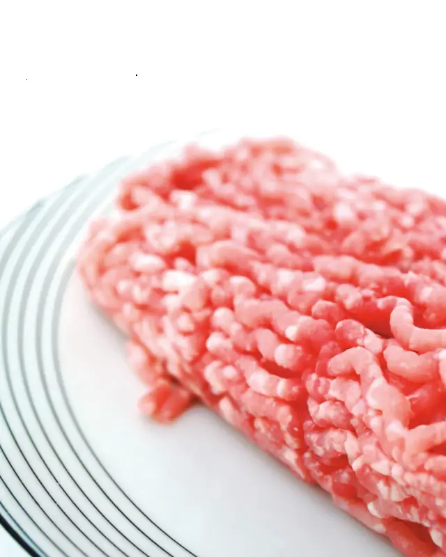 Viande hachée de cochon -25% MG
