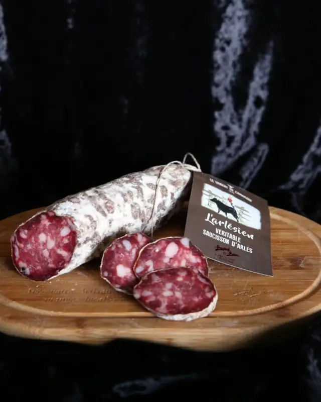 Saucisson d'Arles entier en étui