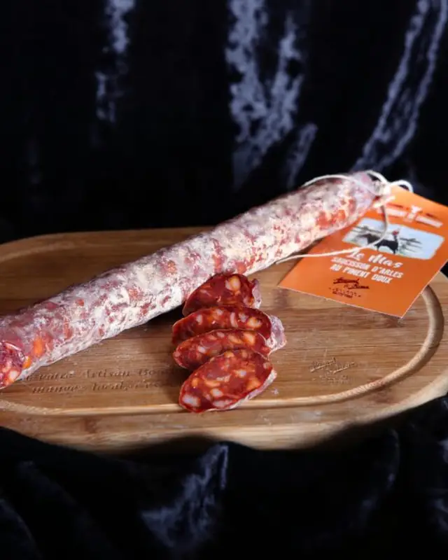 Fuet au piment entier